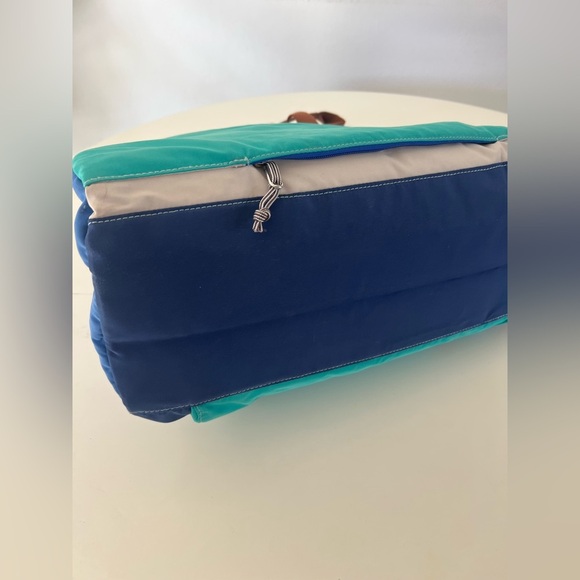 Vera Bradley Cool Lagoon Go Anywhere Carry-On Lighten Up Travel Duffle Bag NWOT - Picture 15 of 16